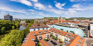 stadsgezicht Heilbronn am Neckar van Werner Dieterich