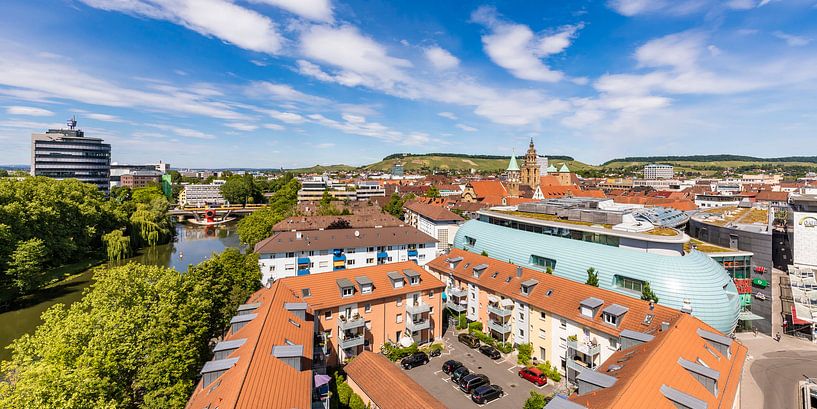 Stadtansicht Heilbronn am Neckar von Werner Dieterich