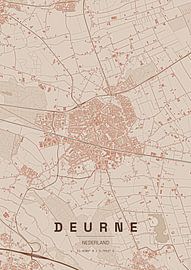 Deurne Plattegrond van Stef van Campen