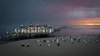 Zonsopgang bij de Sellin pier