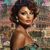 Italian beauty in Rome van Rene Ladenius Digital Art