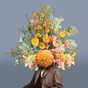 Retro bloemen