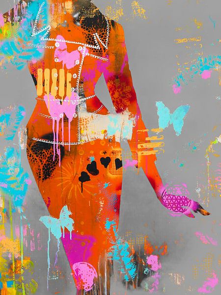 Happy woman von Gabi Hampe