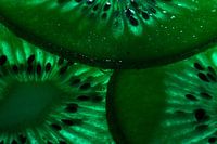 Kiwi in het groen
