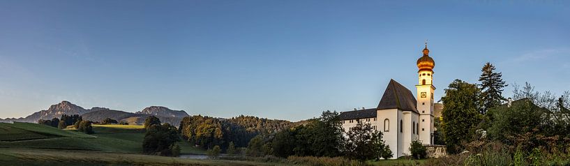 Panorama du monastère de Höglwörth par W.Schriebl PixelArts