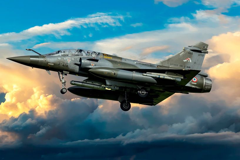 Dassault Mirage 2000 by Gert Hilbink