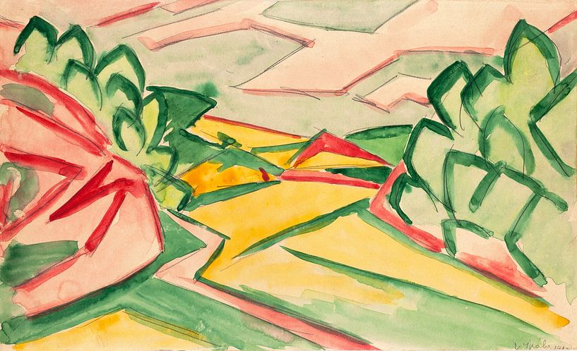 Václav Špála, Prokop valley, 1913 by Atelier Liesjes