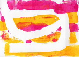 Playground of Color, speels abstract van Barbara Bergers