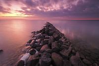 Sunset on the IJsselmeer