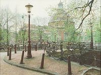 Schilderij: Ronde Lutherse Kerk, Amsterdam