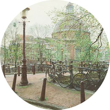 Schilderij: Ronde Lutherse Kerk, Amsterdam