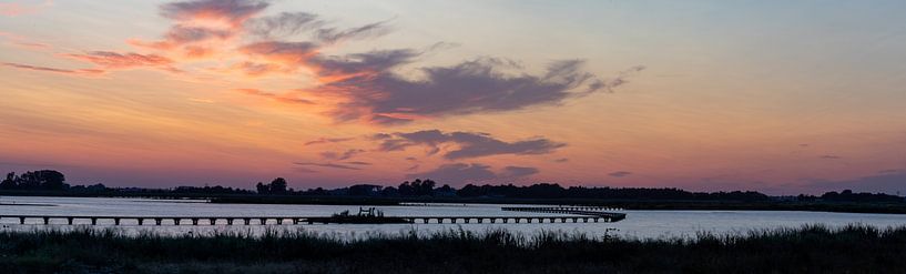 Houten Loopbrug panorama van Anjo ten Kate