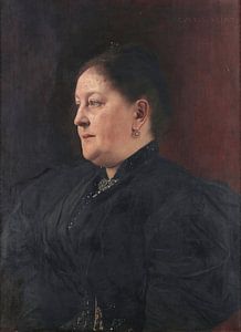 Portret van Mathilde Trau, Gustav Klimt