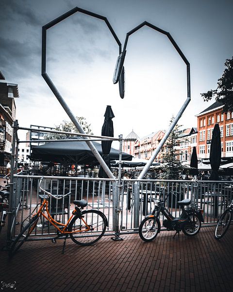 wanneer je een groot hart tegen komt van Sabine Brederode Photography