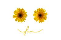 Bloemen en plezier