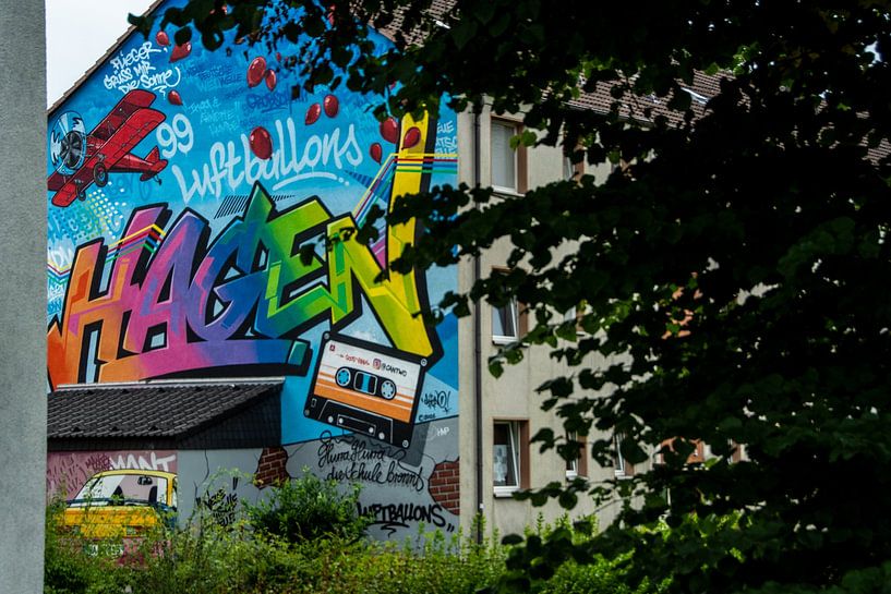 Hagen graffiti by Johnny Flash
