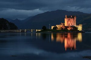 Schloss, Eilean Donan Castle Schottland von Desiree Tibosch