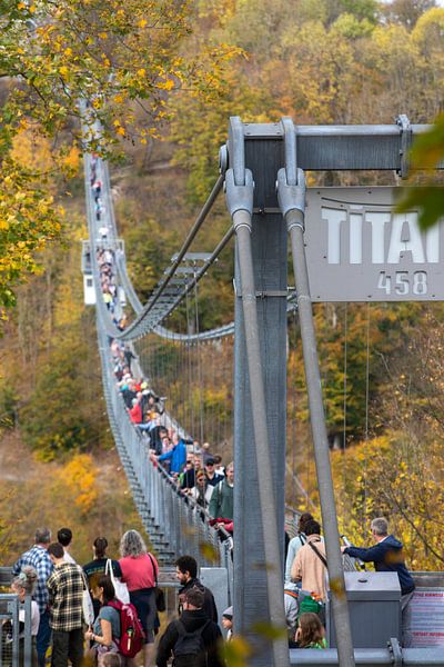 Titan RT - Pont suspendu au barrage Rappbodetalsperre dans le Harz par t.ART