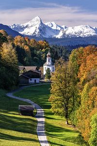 Herfst in Beieren van Achim Thomae