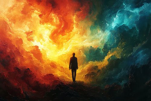 schilderachtig spiritueel meditatie