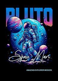 Pluto Amazing Space Explorer by Artkreator