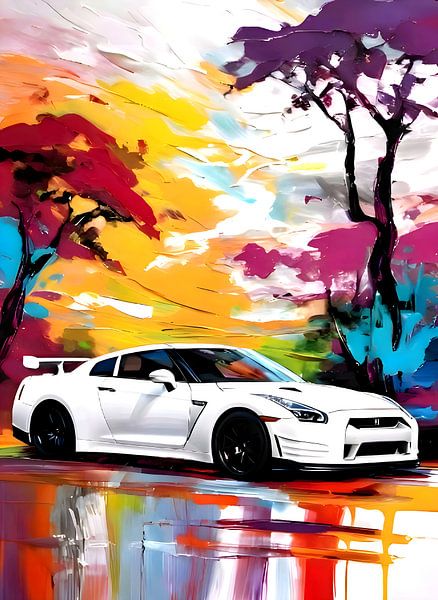 Nissan gtr par Kosan Can