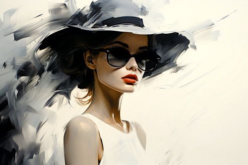 Fashion Model Malerei