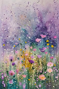 Painting Flowers by Wonderful Art
