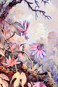 Dreamy Morning Jungle Bird