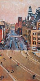 Ein sonniger Sonntag auf dem Damrak von Nop Briex