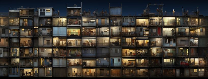 Metropolitan architecture by fernlichtsicht