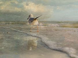 Ein Spaziergang am Strand. von Yolanda Bruggeman