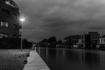 A quite evening on the banks of the Rhine