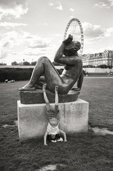 Jardin de Tuileries in Parijs van Hans Van Leeuwen