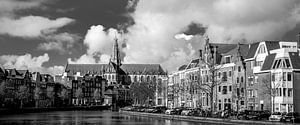 Panorama, Spaarne und Große oder St. Bavo Kirche 01