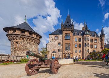 Château, Wernigerode, Harz, Saxe-Anhalt, Allemagne
