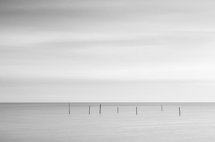 Fishing nets in the IJsselmeer! by Peter Haastrecht, van