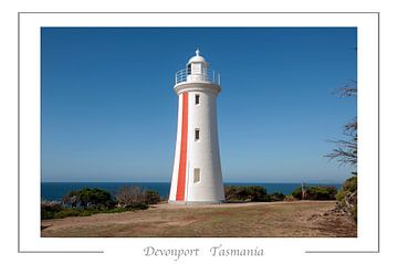 Mersey Bluff Lighthouse. van Richard Wareham