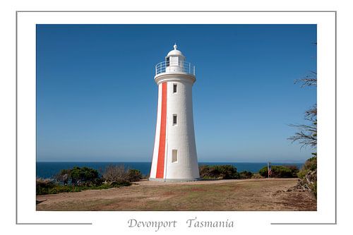 Mersey Bluff Lighthouse.