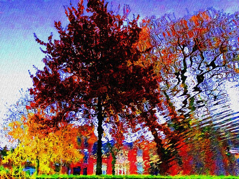 Urban Painting 80 van MoArt (Maurice Heuts)