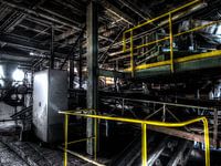 Verlassene deutsche Fabrik