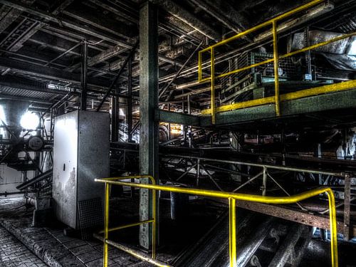 Verlaten Duitse fabriek