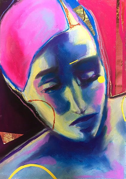 Ins Blaue hinein von Helia Tayebi Art