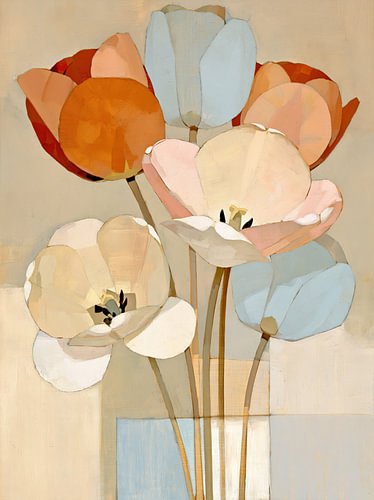 Pastel Floral Splendour