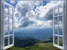 look out of the window by Egon Zitter