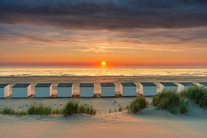 Paal 28 Texel von dunkel bis schön 03