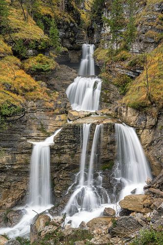 Kuhfluchtwasserfall bei Garmisch-Partenkirchen in Bayern von Michael Valjak