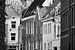 Die Waterstraat in Den Bosch in schwarz und weiß von Jasper van de Gein Photography