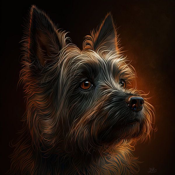 Dog breeds - Terrier by Hans-Jürgen Flaswinkel