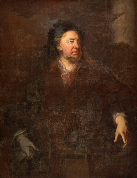 Everhard Jabach, known as the Man in the Grey Gloves, Hyacinthe Rigaud by Masterful Masters